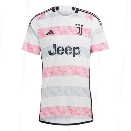 Pigūs Juventus Away Žaidėjo versija Futbolo marškinėliai 23/24