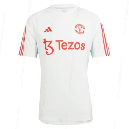 Pigūs Manchester United Pre Match Futbolo marškinėliai – Balta