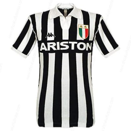 Pigūs Retro Juventus Home Futbolo marškinėliai 1984/85
