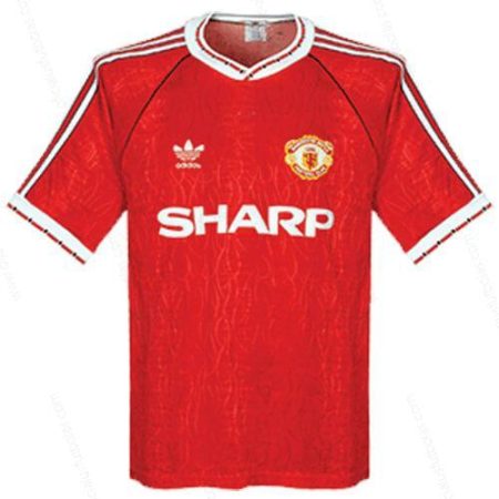 Pigūs Retro Manchester United Home Futbolo marškinėliai 90/92