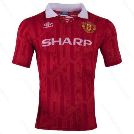Pigūs Retro Manchester United Home Futbolo marškinėliai 92/94